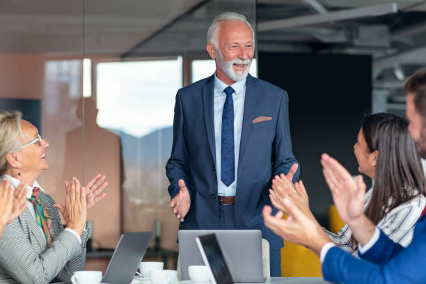 istock Business team having meeting in office. Diversity. 1283166303