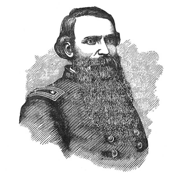 istock Antique illustration - Civil War - Major General David Stanley 1283168665