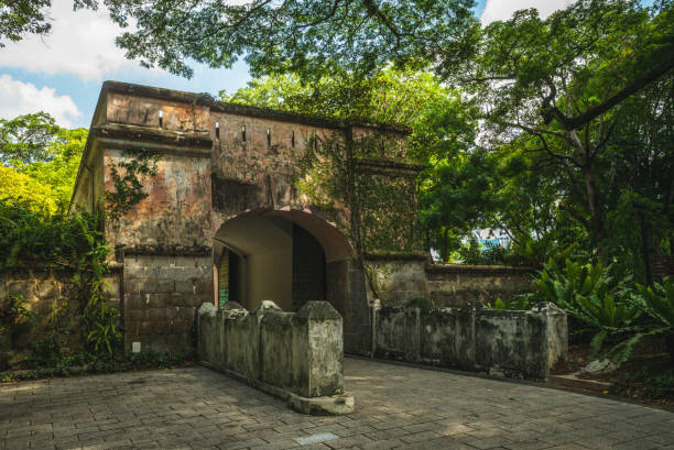 istock Gate of Fort Canning Hill 1283169471