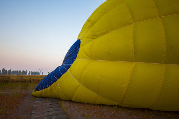 istock Big balloon flies against the sky 1283174888