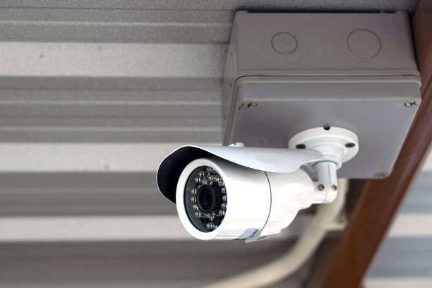istock CCTV recording on the roof. 1283176133