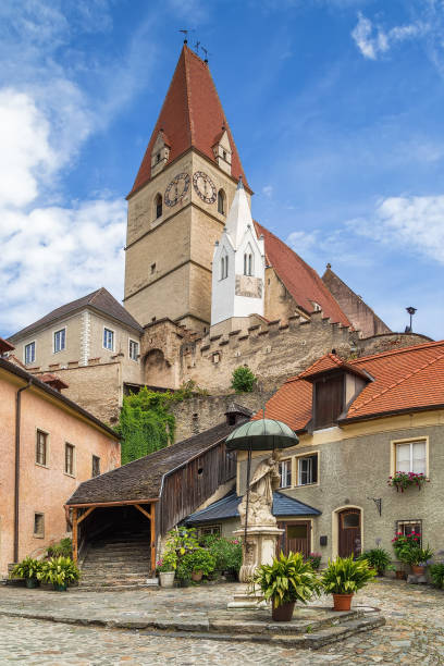 istock Church of Weissenkirchen, Austria 1283189162