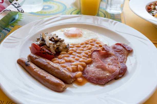 istock Tasty full English breakfast 1283191481