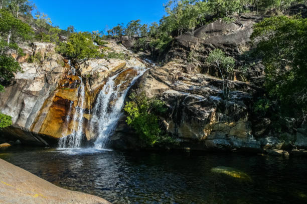 istock Emerald Creek Falls, Mareeba, Queensland, Australia 1283211086