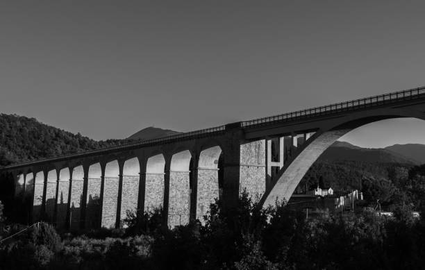 istock Isernia, Molise, Italy. Santo Spirito railway bridge. View 1283216180