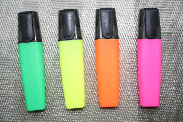 istock highlighters isolated on a gray background 1283219147