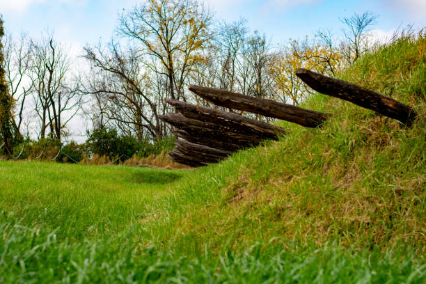 istock A Redoubt Covered in Pointed Logs in Valley Forge National Historical Park 1283220126