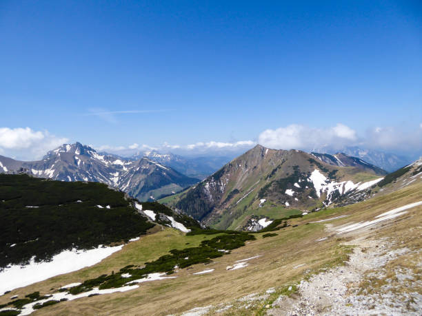 istock Hochturm - A panoramic view on Alpine landscape in Austria 1283222260