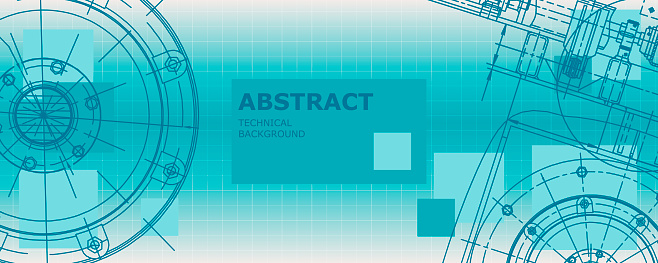 Mechanical Engineering Drawing Abstract Drawing Stock Illustration ...