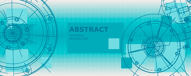 Mechanical Engineering Drawing Abstract Drawing Stock Illustration ...
