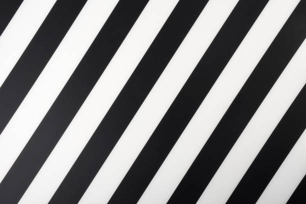 istock Striped black and white background, black and white seamless pattern 1283240268