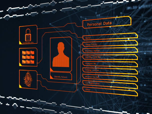 istock Person identity concept with touch screen biometrics 1283240396