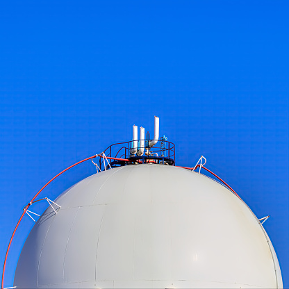 sphere gas storage tank