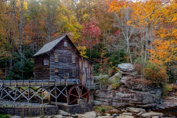istock Autumn colors at the old mill 1283250769