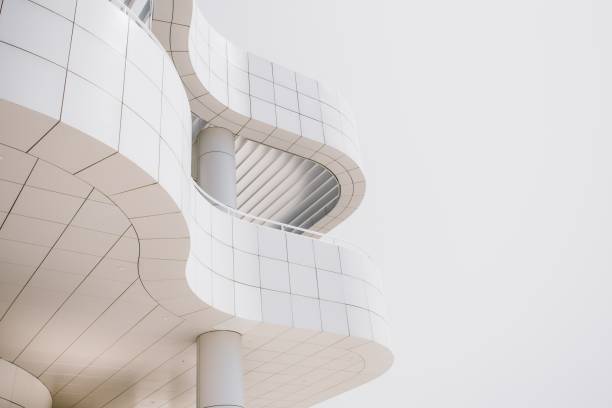 istock Facade of a modern apartment building 1283256451