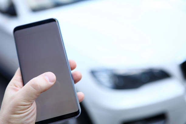istock Man holding sensory cellphone 1283257086