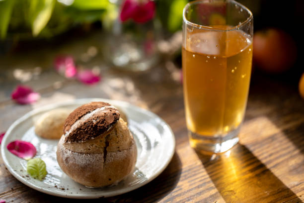 istock homemade artisan bun, with coffee flavor 1283271844