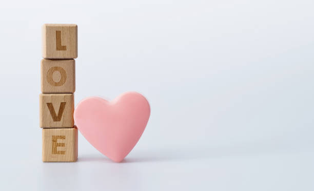 istock Wooden blocks with word love 1283273310