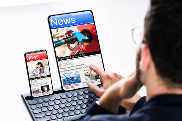 istock Read Online News Media On Laptop 1283280176