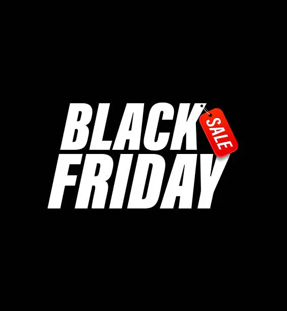 Vector illustration of Black Friday Sale Poster