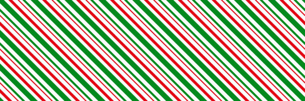 pfefferminze zuckerrohr weihnachten hintergrund, diagonale streifen drucken nahtlose muster - peppermint candy stick striped stock-grafiken, -clipart, -cartoons und -symbole