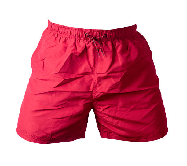 istock shorts isolated on white background .sport pants 1283304052