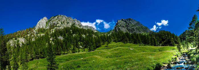 Dolomites alps. Italy landscape