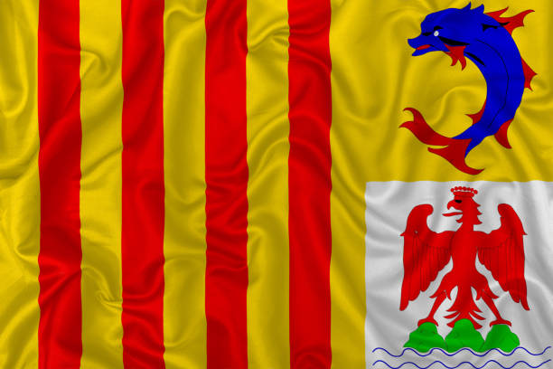 istock Provence-Alpes-Cote d'Azur territory flag 1283324306