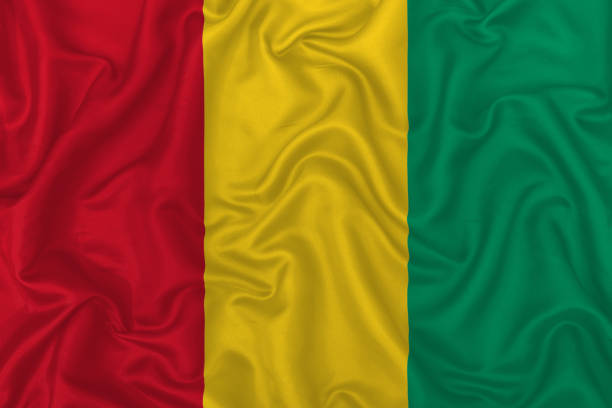 istock Guinea country flag 1283324429