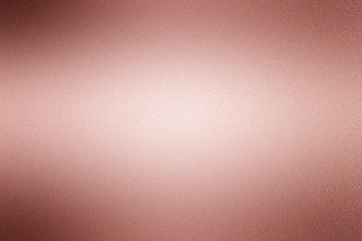 Pared metálica de lámina de oro rosa con espacio de copia, fondo de textura abstracta photo