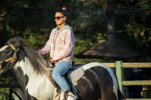 istock lovers ride, love horse and have fun on the weekend 1283329830