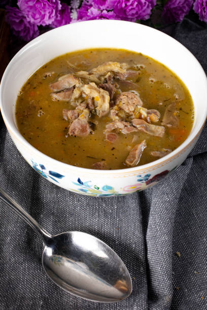 istock Hot tripe from chicken stomachs. 1283333750