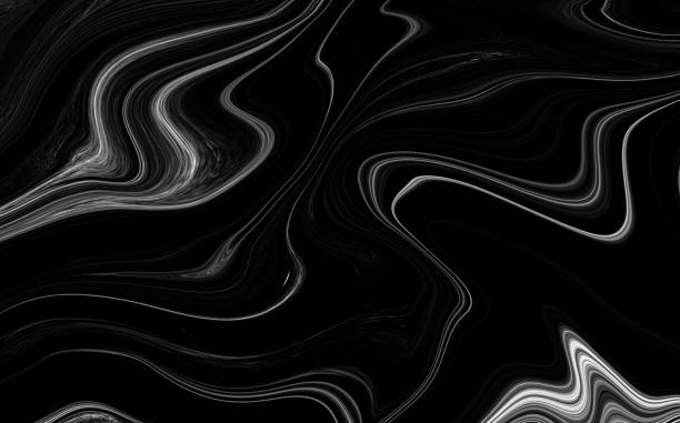 istock Black white marble oil ink liquid swirl texture for do ceramic counter dark abstract light background tile marble natural for interior decoration and outside. 1283337959