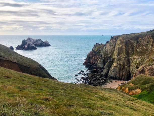 istock Coastline of Alderney 1283349849