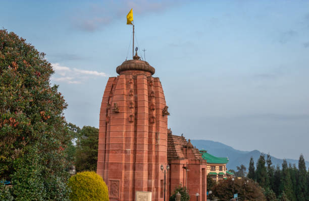 istock temple view with blue sky at backgroundg 1283355993