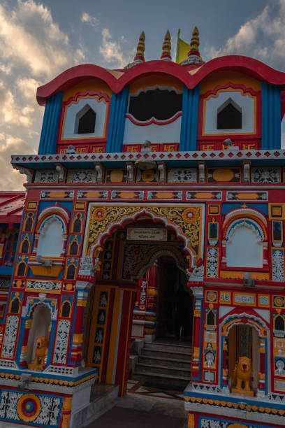 istock temple view at evening with blue sky in the background 1283356059
