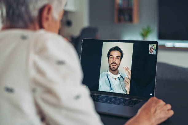 istock Online medical consultation 1283362099