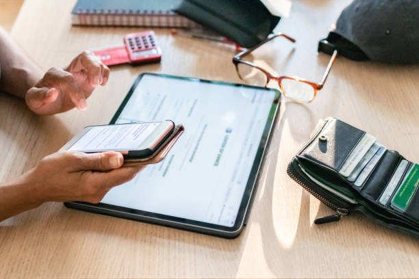istock woman paying online shopping at digital tablet 1283363075
