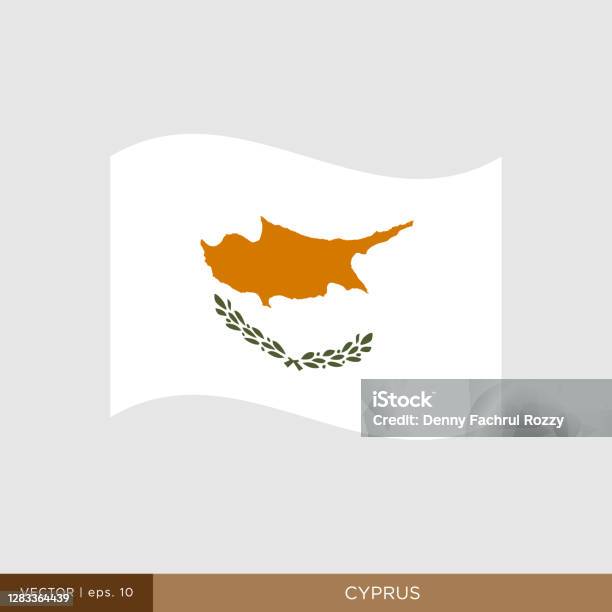 Cyprus Design Vector Flag Of Cyprus Vector Stock Illustration Design Template Stock ...