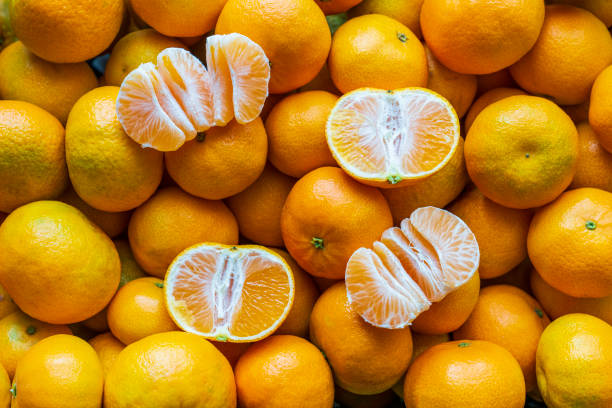istock Many tangerines from Valencia, Spain. 1283364565