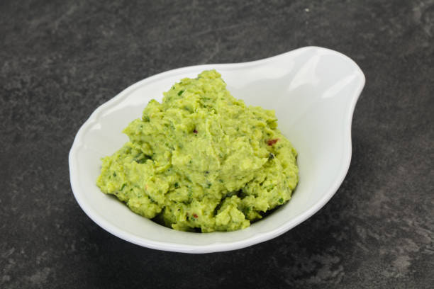 istock Avocado guacamole sauce with chili pepper 1283372762