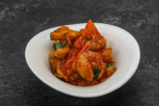 istock Chicken with oyster sauce and vegetables 1283372888