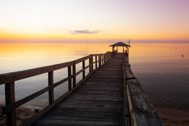 istock Sunset in Fairhope, Alabama 1283374472