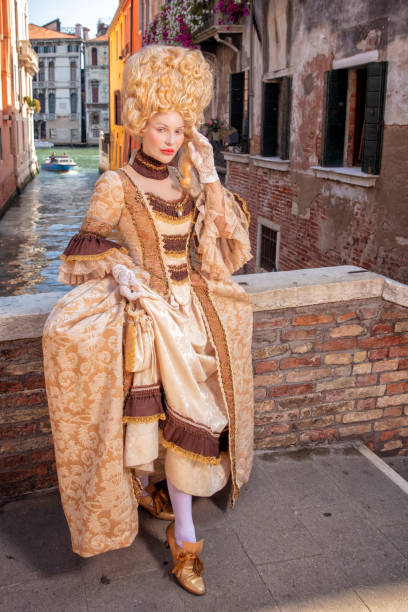 istock Baroque costumes in Venice 1283374508