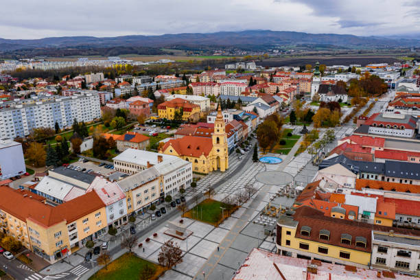zvolen city, slowakei - zvolen stock-fotos und bilder