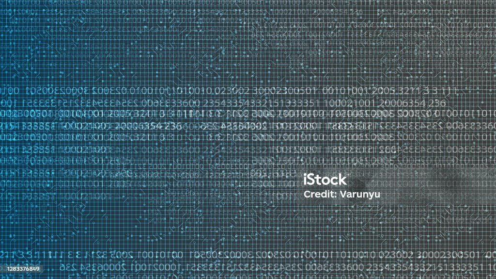 Digital Code Technology Background Hitech Digital And Sound Wave ...