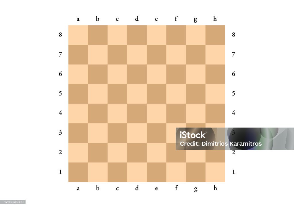 Empty Chess Board Stock Illustration - Download Image Now - Chess Board ...