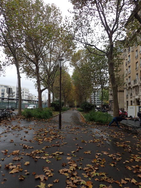 istock Place Denfert-Rochereau under lockdown / Paris, France 1283378746