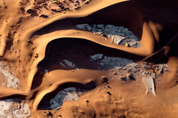 istock Red sand dunes of Sossusvlei, Namibia. 1283387080