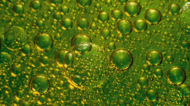 istock Macro oil and water multi colored abstract background 1283391378